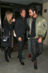 Jennifer Aniston - Enjoys a Romantic Date Night Out at The Palm Restaurant in Beverly Hills 4/10/2016