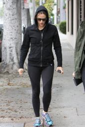 Jennifer Garner in Spandex - Leaving a Gym in West Hollywood 4/9/2016