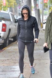 Jennifer Garner in Spandex - Leaving a Gym in West Hollywood 4/9/2016