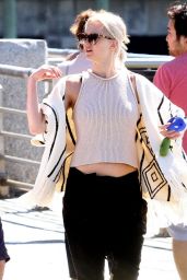 Jennifer Lawrence Street Style - Out in New York City 4/17/2016 