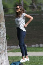 Jessica Alba Style and Fashion Inspirations - Coldwater Canyon Park in Beverly Hills 4/3/2016