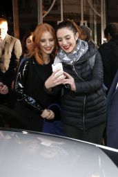 Jessica Chastain - Leaving Claridge
