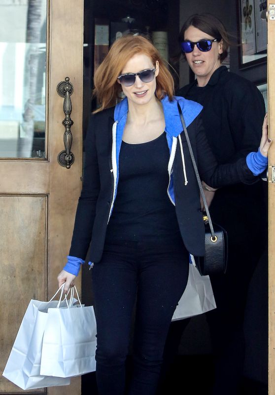 Jessica Chastain - Out in West Hollywood, April 2016