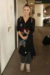 Karina Smirnoff - Arrives to LAX Airport in Los Angeles, April 2016