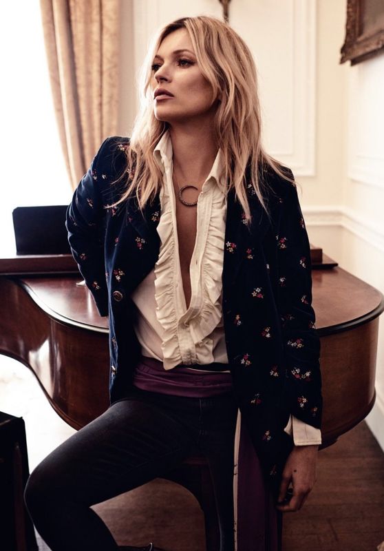 Kate Moss - Photo Shoot for Vogue Magazine UK May 2016