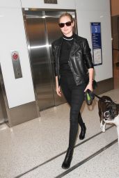 Kate Upton in Tights - at LAX Airport in LA 4/13/2016