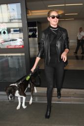 Kate Upton in Tights - at LAX Airport in LA 4/13/2016