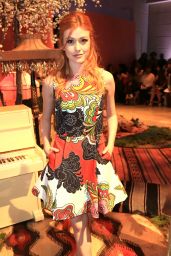 Katherine McNamara – Alice + Olivia Fashion Show at Neuehouse Hollywood in Los Angeles