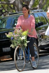 Kelly Brook - Filming Scenes to a Skeckers Commercial in Beverly Hills 4/19/2016