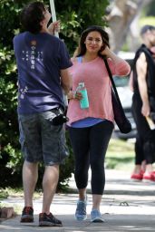 Kelly Brook - Filming Scenes to a Skeckers Commercial in Beverly Hills 4/19/2016
