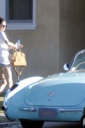 Kendall Jenner in Jeans Shorts - Out in Malibu 4/23/16 