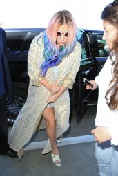 Kesha at LAX Airpot in Los Angeles 4/22/2016