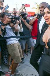 Kim Kardashian – Arrive at Isabela Rangel and David Grutman’s Wedding in Miami, FL 4/23/2016