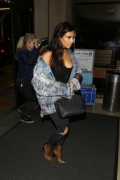 Kim Kardashian - Arriving at LAX Airport in Los Angeles 4/11/2016