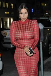 Kim Kardashian Flaming Hot - Going to Dinner With a Friend in the 90210, Beverly Hills 4/28/2016