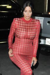 Kim Kardashian Flaming Hot - Going to Dinner With a Friend in the 90210, Beverly Hills 4/28/2016