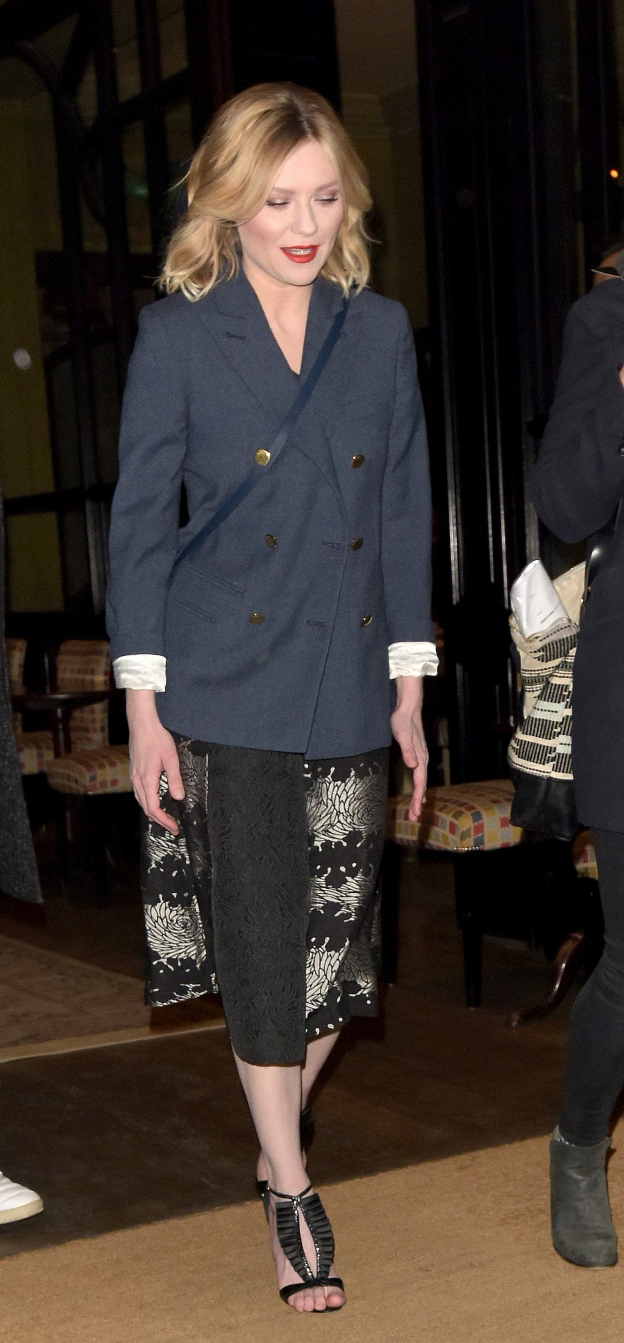 Kirsten Dunst - Leaving the Covent Garden Hotel in London, UK 3/31/2016 ...