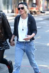 Kristen Stewart and Girlfriend Soko Sokolinski  Holding Hands - New York City, April 2016