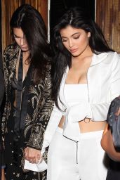 Kylie Jenner Night Out Style - at The Nice Guy West Hollywood 4/28/2016 