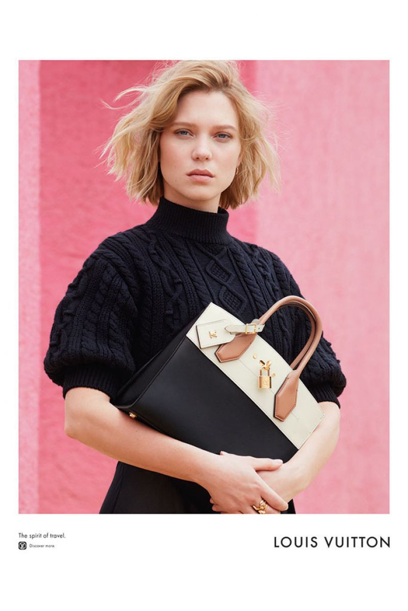 Lea Seydoux Poses Photocall Louis Vuitton Editorial Stock Photo