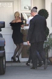 Lady Gaga Shows her Many Faces at Epione Dermatology Clinic in Beverly Hills, April 2016