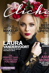 Laura Vandervoort - Cliché Magazine April May 2016 Issue