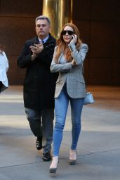 Lindsay Lohan - Out in New York City 4/16/2016 