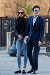 Lindsay Lohan -Out in New York City, NY 4/14/2016 