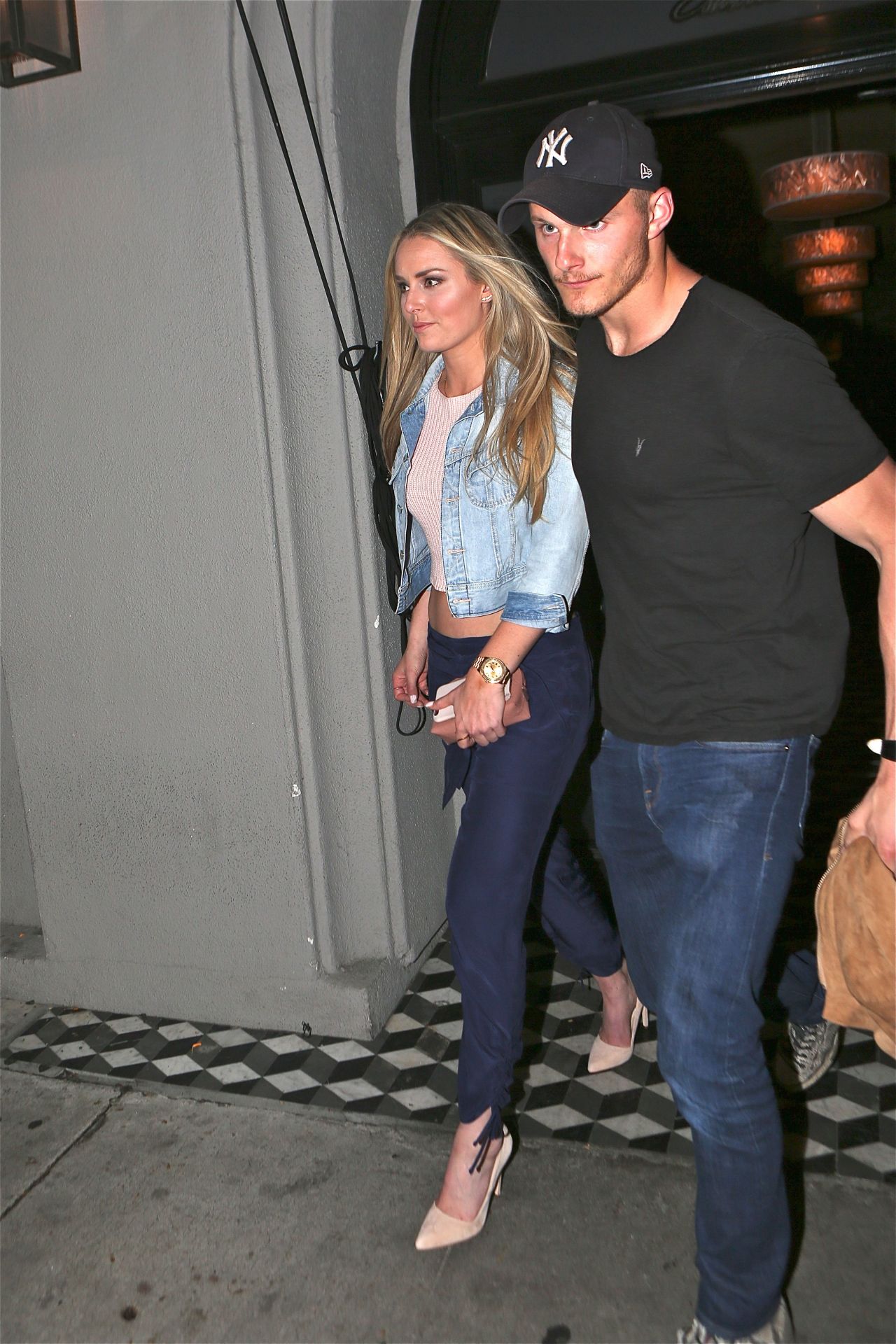 Lindsey Vonn at Craigs Restaurant in West Hollywood 4/9/2016 • CelebMafia