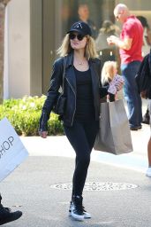 Lucy Hale Casual Style - Shopping at Grove in Los Angeles 4/1/2016