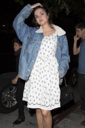 Maia Mitchell Night Out - the Nice Guy in Los Angeles, 4/6/2016
