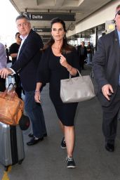 Maria Shriver Style - at LAX in Los Angeles, 4/18/2016