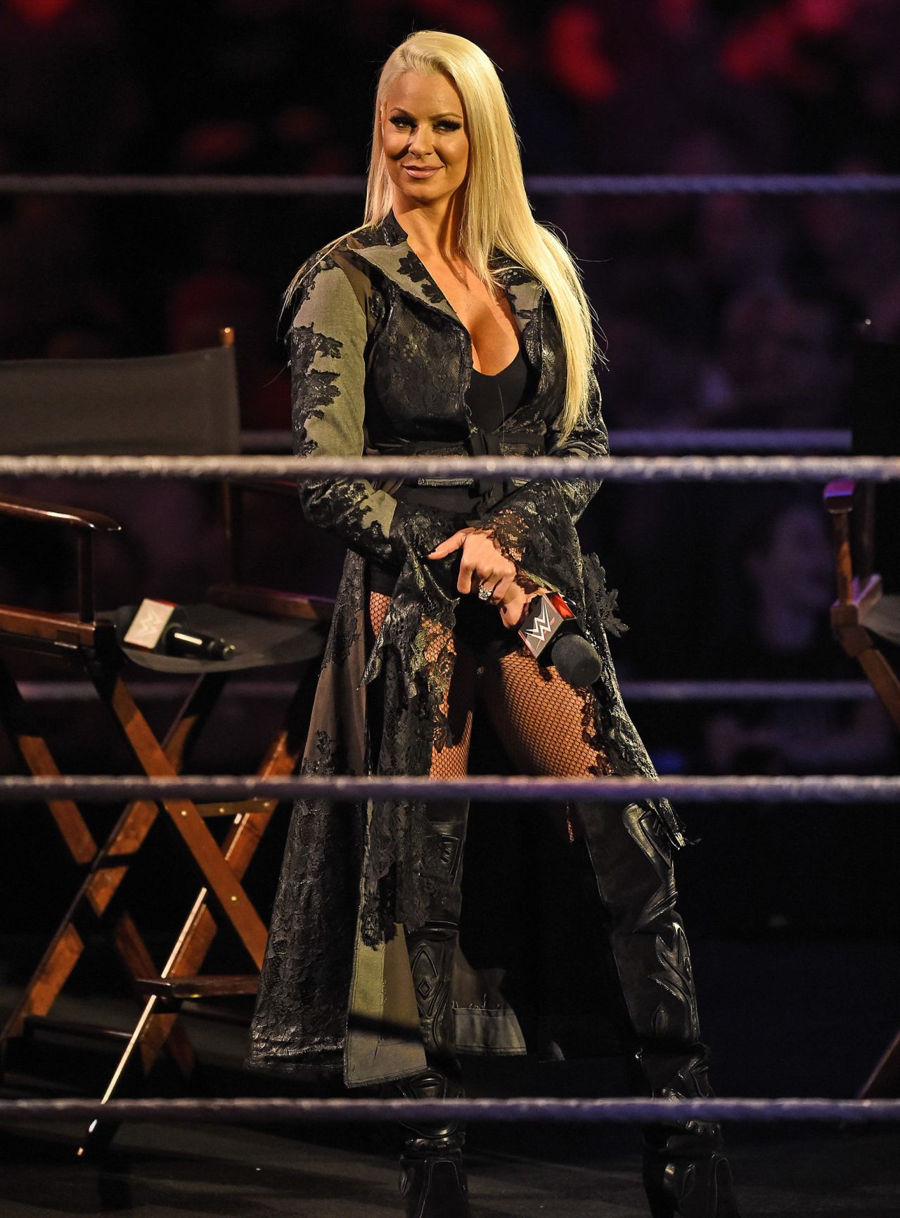 Maryse Ouellet Mizanin - WWE Smackdown at the o2 Arena in London 4/19