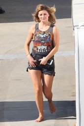 Mischa Barton at the DWTS Studio in Hollywood 4/4/2016