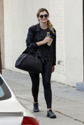 Mischa Barton at the DWTS Studios in Hollywood 3/30/2016 