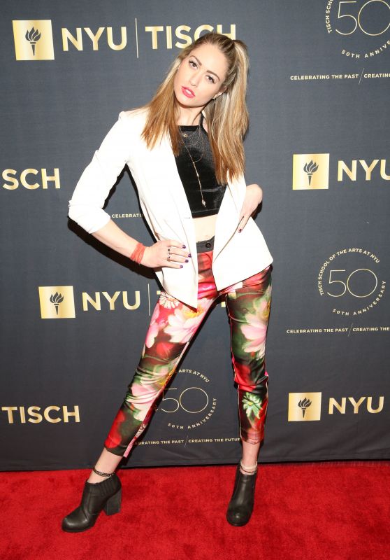 Natalie Peyton – NYU TISCH 50th Anniversary Gala in New York City