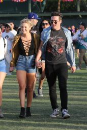 Olivia Holt at Coachella 2016 week 1 day 1 in Indio 4/15/2016