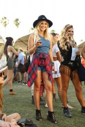 Olivia Holt at Coachella 2016 week 1 day 2 in Indio 4/16/2016