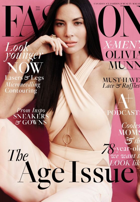 Olivia Munn - Fashion Magazine May 2016 Cover