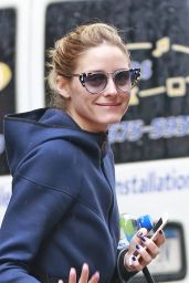 Olivia Palermo - Getting Into a Yellow Cab in Brooklyn, NYC 4/4/2016