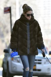Olivia Palermo Street Style - Out in New York City 4/13/2016