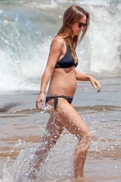 Olivia Wilde in a Bikini at a Beach in Hawaii 4/22/2016