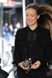 Olivia Wilde is All Smiles - Out in New York City 4/7/2016