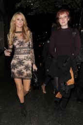 Paris Hilton and Kate Rothschild - Arriving at Tape Nightclub in London 4/27/2016