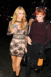 Paris Hilton and Kate Rothschild - Arriving at Tape Nightclub in London 4/27/2016