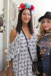 Peyton List - Rebecca Minkoff and Smashbox Lunch in Palm Springs 4/16/2016 