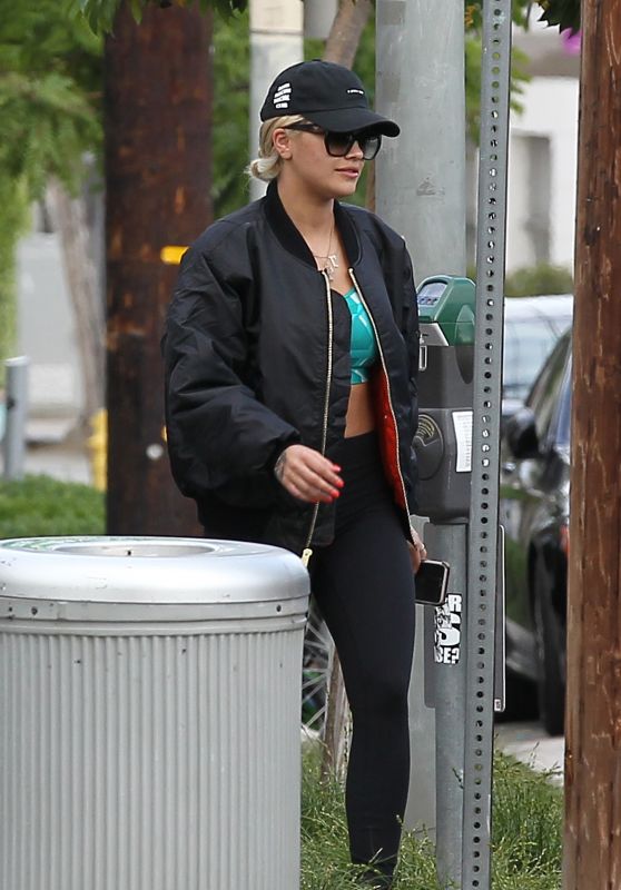 Rita Ora - Outside of Verve Coffee in West Hollywood 4/10/2016