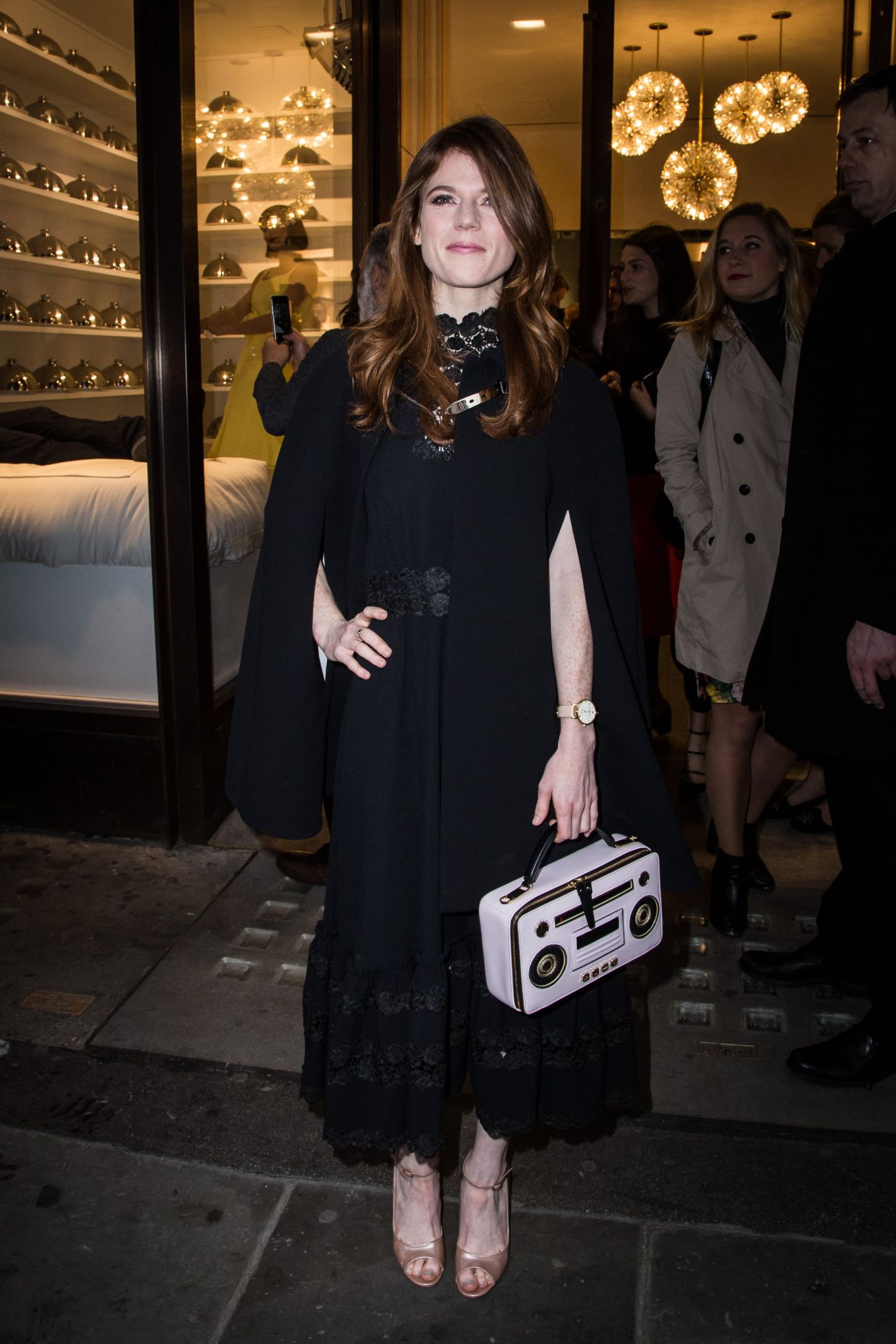 Rose Leslie - Kate Spade NY Store Opening in London, England