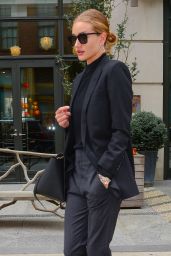 Rosie Huntington-Whiteley Is Looking Stylish - Leaving Her Hotel in New York 4/28/2016