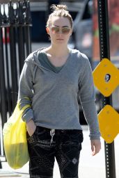 Saoirse Ronan Street Style - Out in New York City 4/21/2016